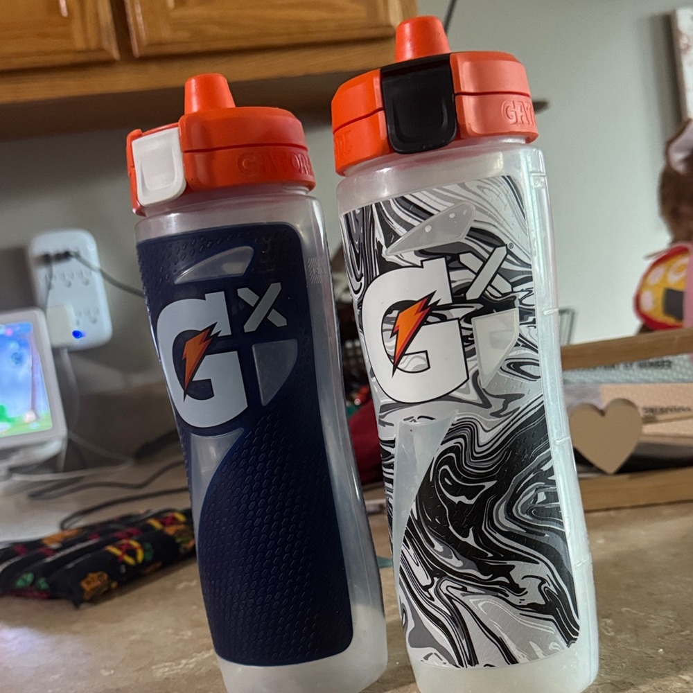 2 Gatorade GX Water Bottles